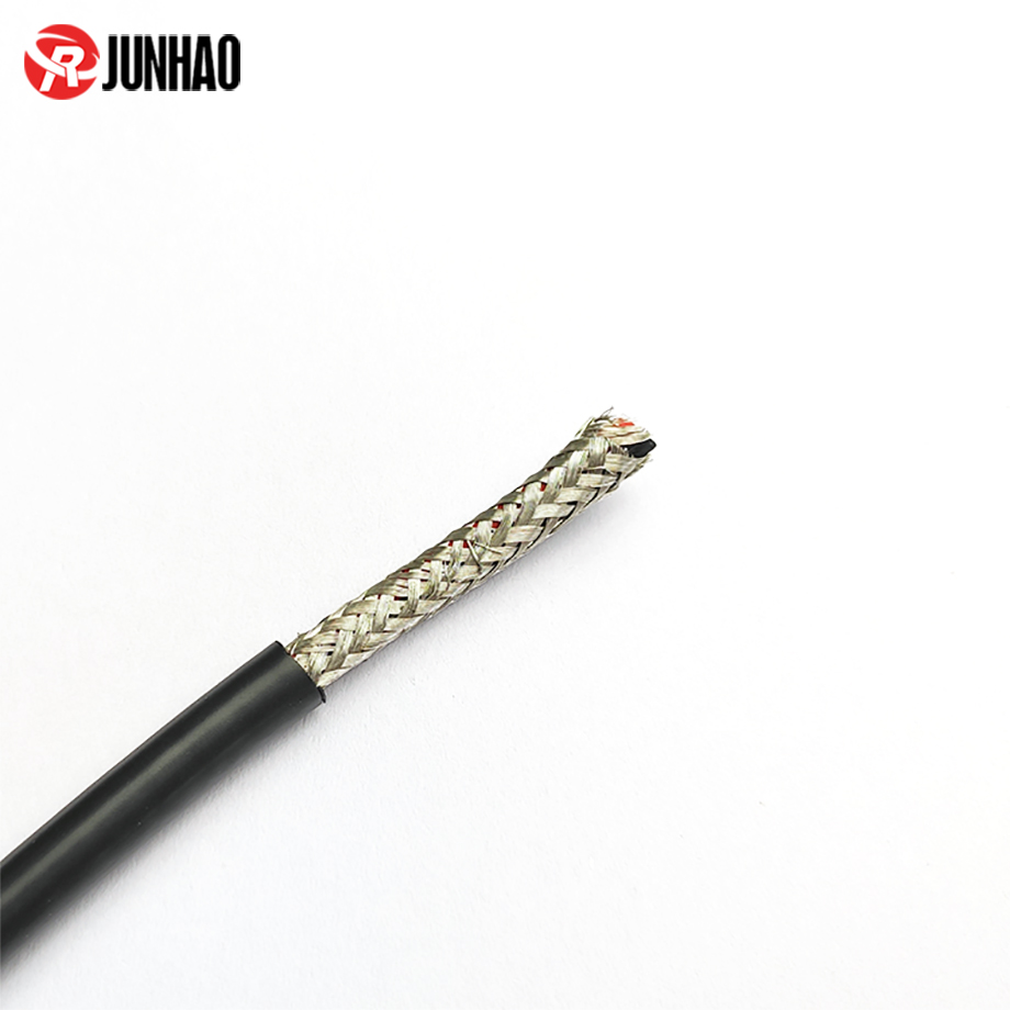 4 Core silver-plated FEP With PVC jacket shielded wire 1