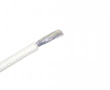 Flexible UL3122 12 awg Silicone Rubber and Fiberglass Braided Wire Cable