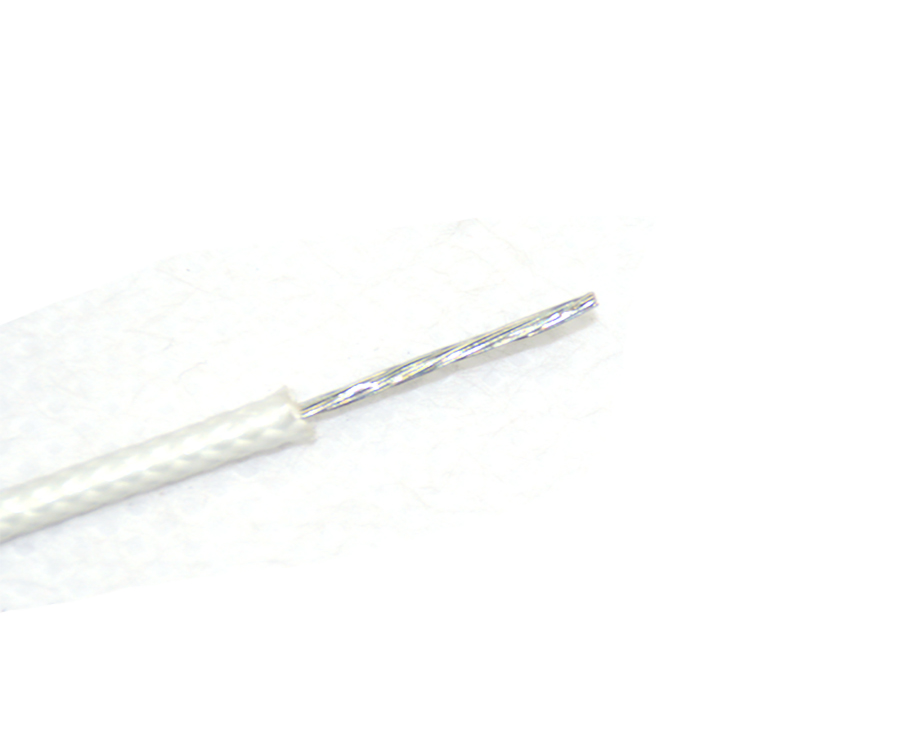 1-200PQ00339135 0.5mm2 Silicone Fiberglass Braided Copper Wire 20 awg 2