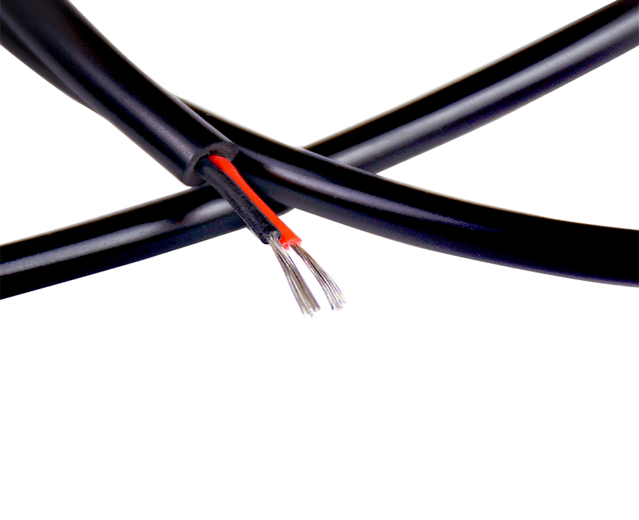 2 Core Silicone Rubber Insulated Wire and FEP Cable 5mm 1
