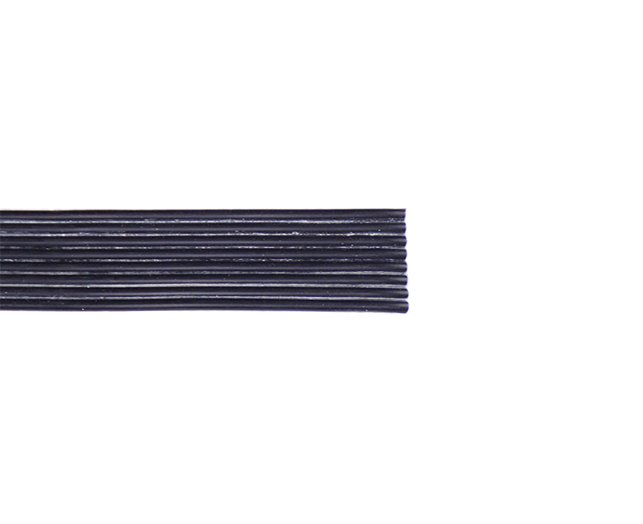 1-20111G4594IC AWM 24 awg Cable 8 pin Flat Ribbon Wire Silicone Rubber 1